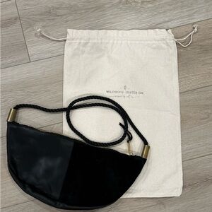 Black Sling Crossbody Bag